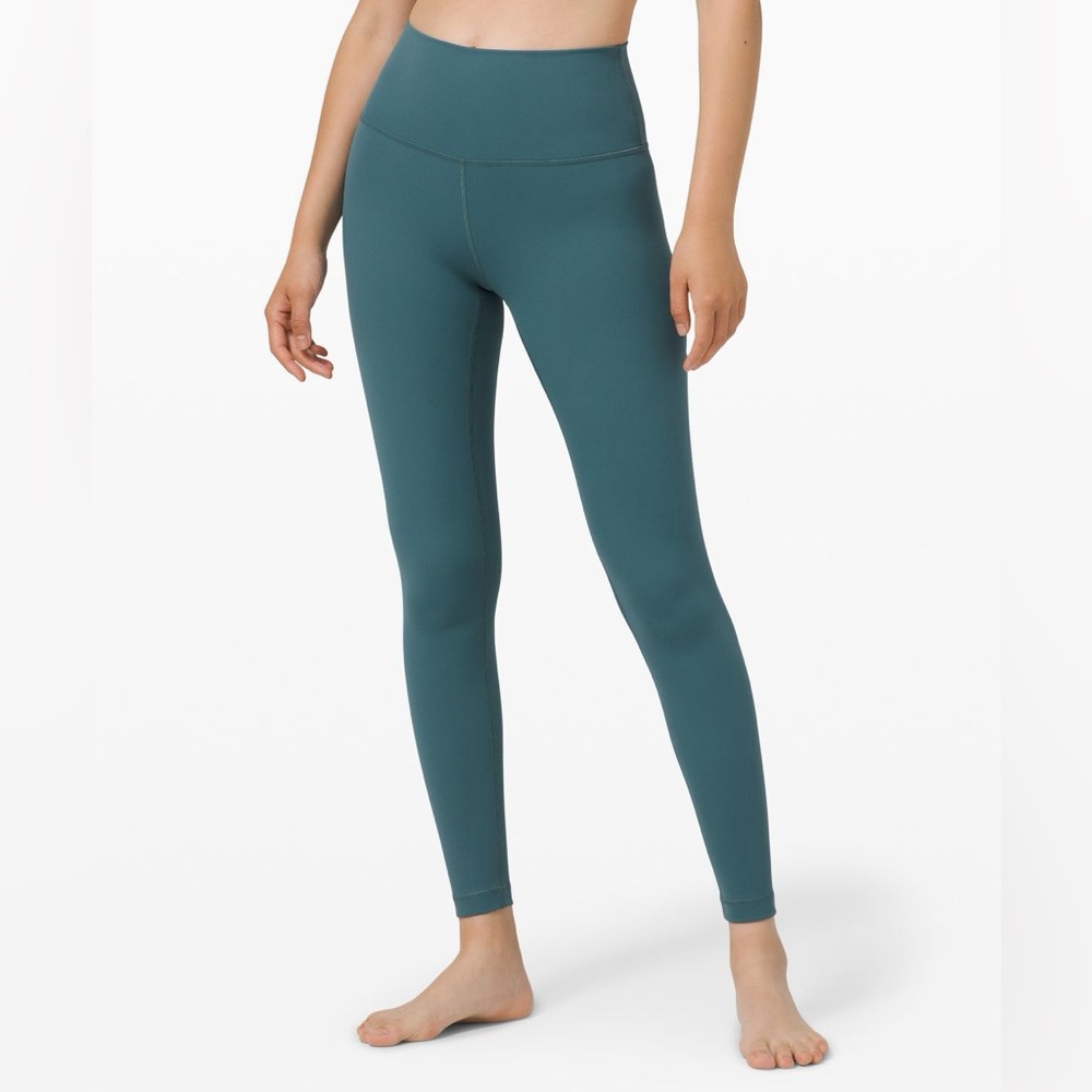 lululemon athletica High-Waist Teal Leggings